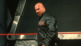 Goldberg arrives in WWE Raw March 31 2003 [upl. by Kaspar197]