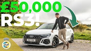 The ultimate fast Audi  New Audi RS3 road review [upl. by Afaw]