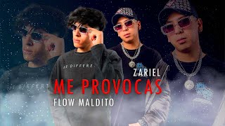 Me Provocas  Zariel ZRL x Flow Maldito Video Lyric [upl. by Ribble376]