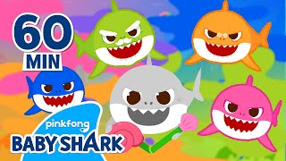 Find the Color Thief with Shark Family  Compilation  Stories and Songs  Baby Shark Official [upl. by Base]