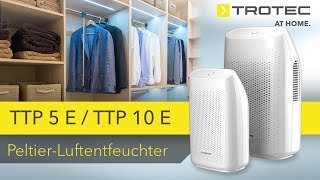 Luftentfeuchter TTP 5 E und 10 E [upl. by Macgregor]