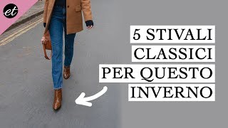 5 STIVALI CLASSICI per questo inverno [upl. by Gona]