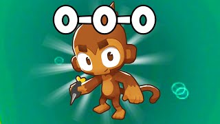 Can You Beat BTD6 Using ONLY 000 Dart Monkeys [upl. by Nicol301]