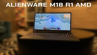 The Alienware M18 R1 is HUGE  Monster Power and Price 4K [upl. by Rosalba]