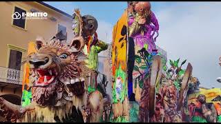 Carnevale di Cento 2024  Fantasti100 con quotFreedom Spalanchiamo gli orizzontiquot [upl. by Oniliuqnart]