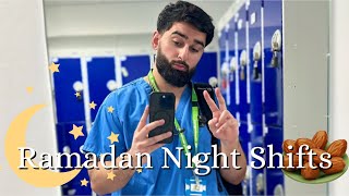 Saving a life in Ramadan  Junior Doctor Night vlog [upl. by Adnohsel]