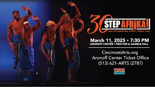 Step Afrika Coming to the Aronoff Center March 11 2025 [upl. by Vassaux]