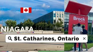 Canada City Tour  St Catharines Ontario [upl. by Ellerd259]