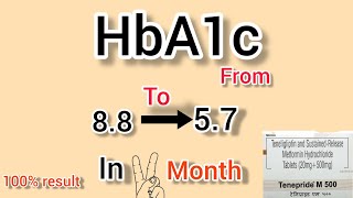 HbA1c blood test in Hindi  HbA1c treatment 100 result daibetes [upl. by Nnor782]