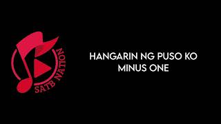 HANGARIN NG PUSO KO  MINUS ONE 1 [upl. by Aneez408]