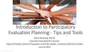 Introduction to Participatory Evaluation  Tools and Tips [upl. by Llekcm875]