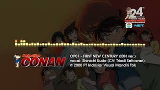 Detective Conan OP01 Indonesian ver HQ audio [upl. by Cyrano417]