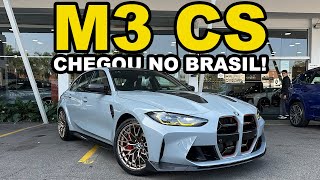 A BMW M3 mais CARA e RARA já vendida no BRASIL Apresentando a M3 CS com o Joãovilkas [upl. by Aisetra]