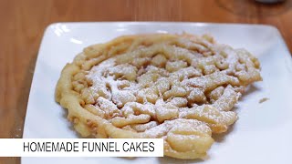 Homemade Funnel Cakes [upl. by Surbeck]