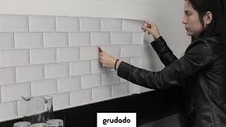 REVESTIMENTO PARA COZINHA AZULEJO DE METRÔ DICAS DE APLICAÇÃO [upl. by Labors]