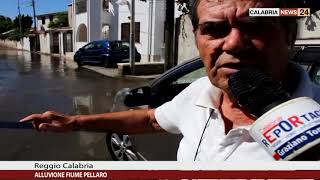 ALLUVIONE FIUME PELLARO A REGGIO CALABRIA [upl. by Suhail]