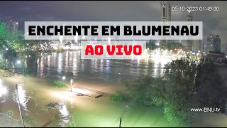 Cobertura das chuvas 🌧️ em Blumenau Itajaí Balneário Camboriú e região  Rio ItajaíAçu ao vivo [upl. by Rubina]