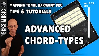 Mapping Tonal Harmony Pro Tips amp Tutorials Chord Types ver 977 for iOS musiceducation [upl. by Miguelita750]