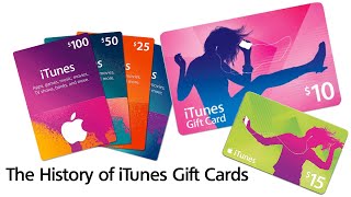 The History of the iTunes Gift Card [upl. by Akaenahs]