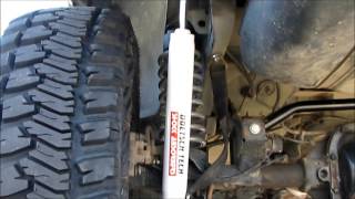 Jeep Grand Cherokee 4x4 Project ZJ Part 10 Doetsch Tech 8000 Prerunner Shocks Review Shock Absorbers [upl. by Nigem]