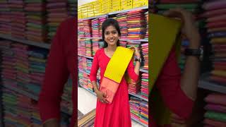 Kanchipuram Pattu  Low Price Pattu Saree  Vinuanu Saree Vlog [upl. by Ecertak]