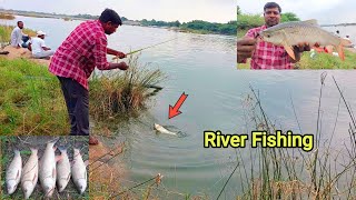 नदी में मछली पकड़ने का आसान तरीका  Machli Pakadne Ka Tarika  River Fishing Videos [upl. by Eliath]