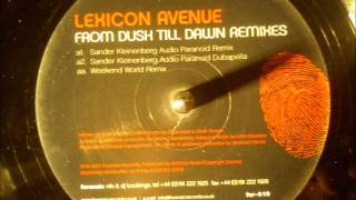 Lexicon Avenue  From dusk till dawn  Sander Kleinenberg audio paranoid remix [upl. by Quartus]