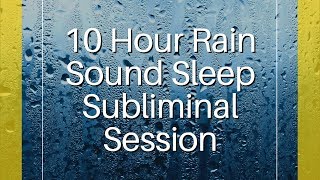 Confidence Happiness amp Motivation  10 Hour Rain Sound  Sleep Subliminal  By Minds in Unison [upl. by Aisac]