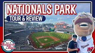 WASHINGTON NATIONALS at Nationals Park  Stadium Tour amp Review [upl. by Ylus]