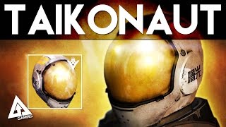 Destiny Taikonaut Exotic Titan Helmet Review [upl. by Alemap]