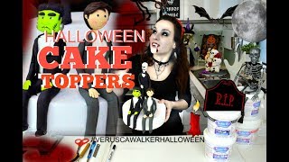 HALLOWEEN THEMED FONDANT GROOM FIGURINE CAKE TOPPER  PART 2   BY VERUSCA WALKER [upl. by Neros]