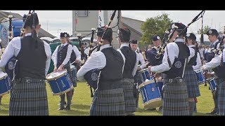 Lomond and Clyde Pipe Bands Grade One Debut at the Paisley Championships [upl. by Thgiwd700]