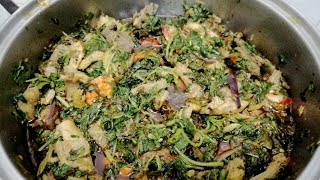 Edikang Ikong Soup Vegetable Soup Nigerian Soup Recipe  Bbkelez TV [upl. by Prendergast]