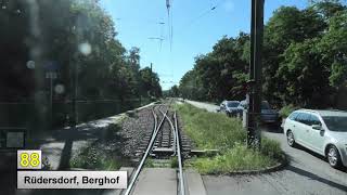 Straßenbahn Schöneiche  Rüdersdorf 2020 Linie 88 [upl. by Rothmuller]