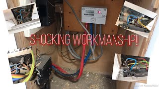 Electricians day testing and inspecting one of the worst installs [upl. by Higley890]