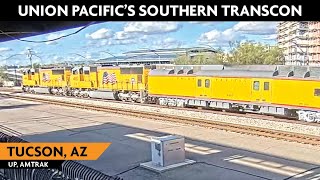 Tucson Arizona USA  Virtual Railfan LIVE [upl. by Alamap]