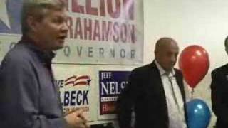 Sen Tim Johnson speaks at rally [upl. by Wanfried]