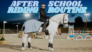 AFTER SCHOOL RIDING ROUTINE WITH 3 PONIES [upl. by Bergmans]