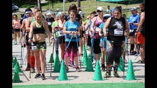 I Bieszczadzki Bieg po Zdrowie Puchar Podkarpacia Nordic Walking [upl. by Gnous851]