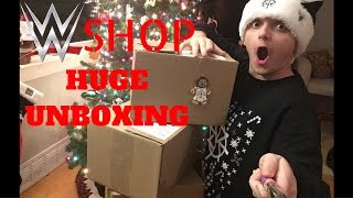 BIGGEST WWE SHOP UNBOXING IVE EVER DONE 500 DOLLAR PURCHASE [upl. by Stormy695]