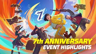 7th Anniversary Event Highlights  Free Fire Official [upl. by Ecinom715]