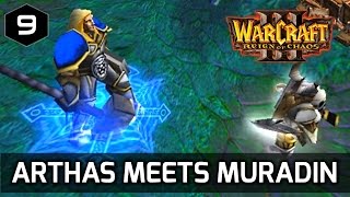 Warcraft 3 Story ► Arthas meets Muradin Bronzebeard  Reign of Chaos Human Campaign [upl. by Elda]