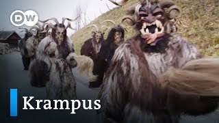 Schaurige Tradition Der Krampuslauf  Euromaxx [upl. by Macswan495]