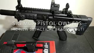 SBTactical has Sig MPX amp MCX owners wanting to brace themselves [upl. by Alley319]