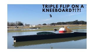 TRIPLE FLIP ON A KNEEBOARD [upl. by Redienhcs]