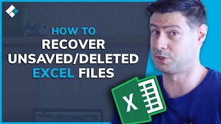 How to Recover UnsavedDeleted Excel Files Excel Document Recovery [upl. by Denae428]