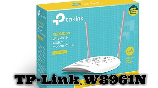 Configuration Routeur TPLink TDW8961N Avec Maroc Telecom [upl. by Felizio]