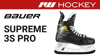 Bauer Supreme 3S Pro Skate Review [upl. by Hayton]