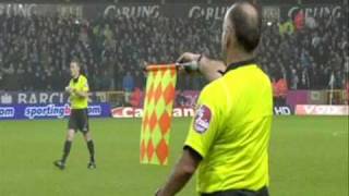 Hahnemann Throws Ball At Linesman [upl. by Nivled]