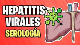 ✅ HEPATITIS VIRALES  DIAGNÓSTICO SEROLÓGICO 🦠💉 [upl. by Chiquita908]